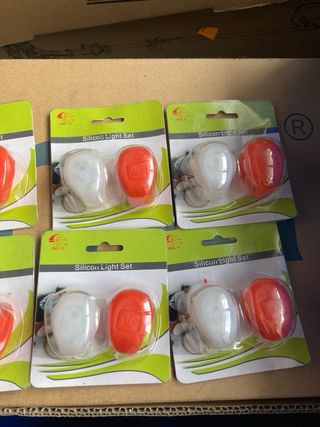 Lote recambios bicicleta: frenos y discos