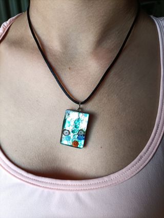 Collana in vetro di Murano