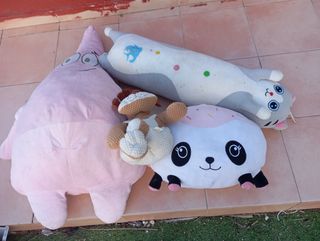 Peluches varios tamaños