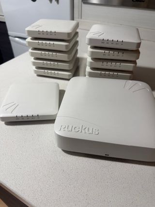 Pack Router Ruckus R700 WiFi + 10 Puntos de Acceso