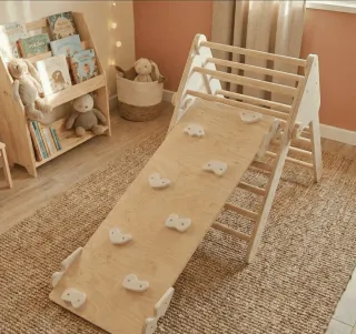 Gimnasio Montessori 3 en 1 de Madera pikler Nuevo