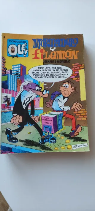 9 COMICS DE MORTADELO Y FILEMÓN.