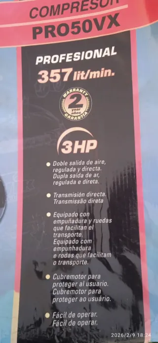 Compresor Cevik PRO50VX 3 CV