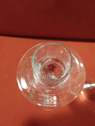 Set 2 Portacandele in Vetro