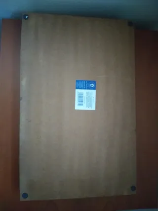 Bandeja madera 42.5x27 cm diseño floral