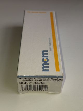 Cilindro de seguridad MCM con tornillo y llaves