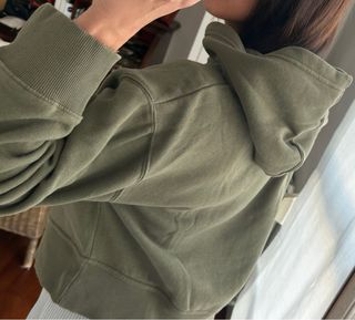 Sudadera Zara Verde Oliva