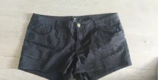 Pantalón corto H&M Talla 42 Negro
