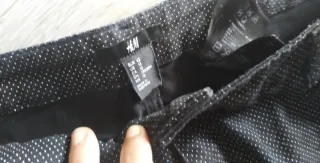 Pantalón corto H&M Talla 42 Negro