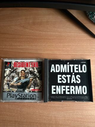 Resident Evil 1 PS1 PAL Spagna Platinum