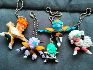 Pack 5 llaveros UDM Dragon ball Ginyu