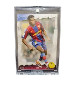 3 Cromos Eto'o FC Barcelona Mundicromo