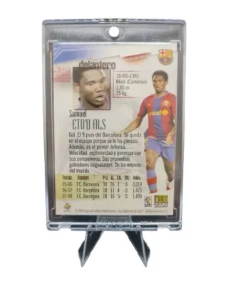 3 Cromos Eto'o FC Barcelona Mundicromo