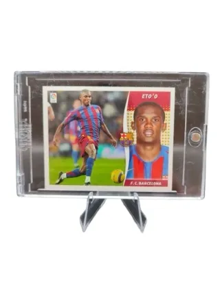 3 Cromos Eto'o FC Barcelona Mundicromo