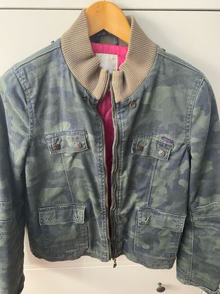 Chaqueta Bomber Militar Diesel Verde
