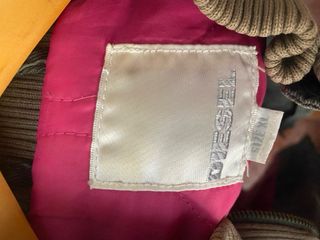 Chaqueta Bomber Militar Diesel Verde