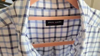 Camisa Pierre Cardin sport cuadros hombre talla L