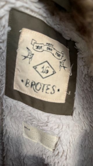 Abrigo Brotes del Corte Inglés verde militar