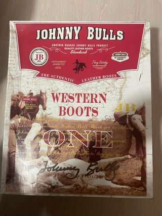 Botas de Piel Johnny Bulls Talla 42