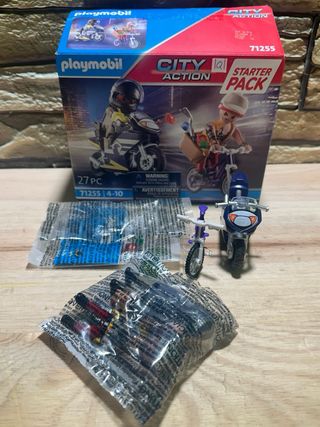 Playmobil Starter Pack Fuerzas Especiales y Ladrón