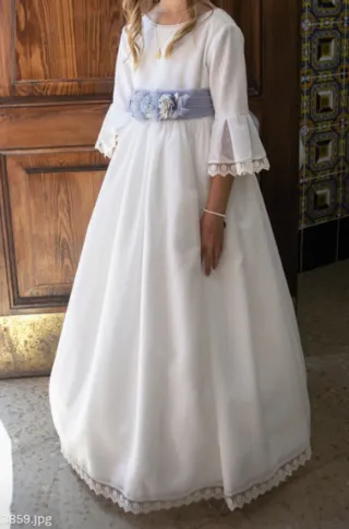Traje de Comunión Blanco Niña