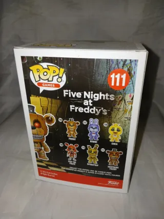Funko Pop Nightmare Freddy 111 Five Nights at Fred