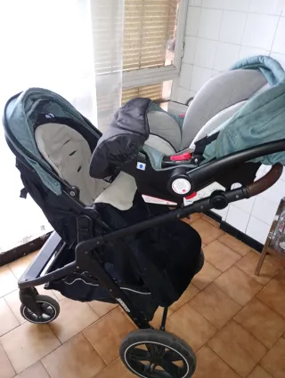 Cochecito de bebé 3 piezas