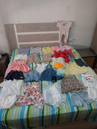 Lote Ropa y Calzado Bebé Niña 12-18 Meses