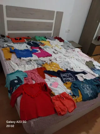 Lote Ropa y Calzado Bebé Niña 12-18 Meses