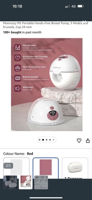 Momcozy Extractor Leche Materna - Como Nuevo