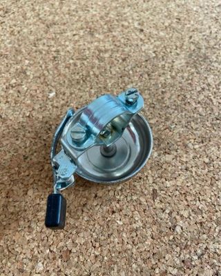 Timbre de bicicleta clásico cromado