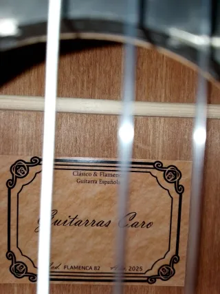 Guitarra Caro Modelo Flamenca.