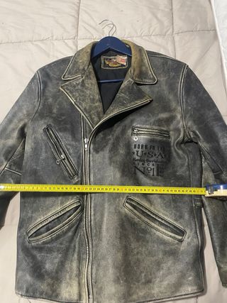 Chaqueta motera piel Harley Davidson