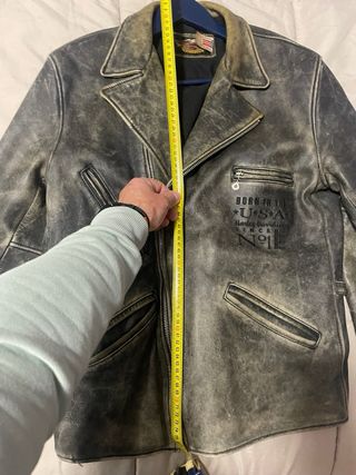 Chaqueta motera piel Harley Davidson