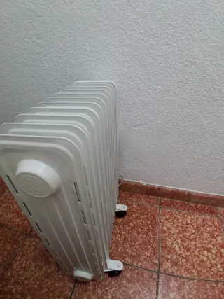 Radiador eléctrico blanco