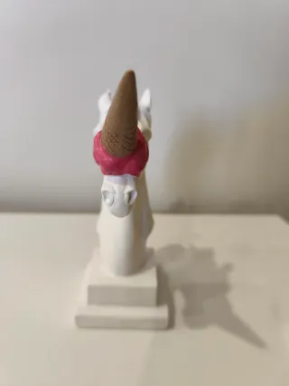 Busto Unicórnio Decorativo Moderno - Premium