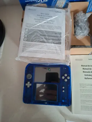 Nintendo 2DS Transparente Azul