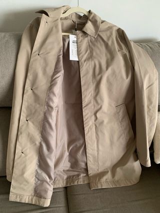 Gabardina Jack & Jones Talla L Beige