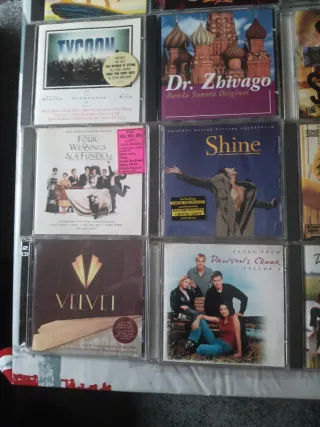 Lote A: 24 CDs Bandas Sonoras Películas Originales