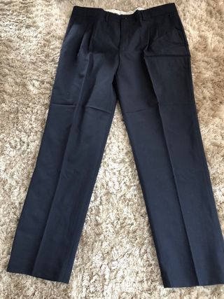 Pantalones de vestir hombre x2 T-48