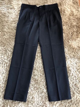 Pantalones de vestir hombre x2 T-48