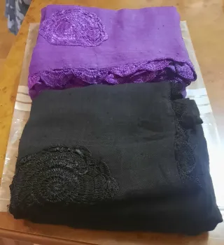 Pack 2 Pantalones Pareo Negro y Morado