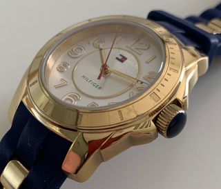 Reloj Tommy Hilfiger Dorado Esfera Gris