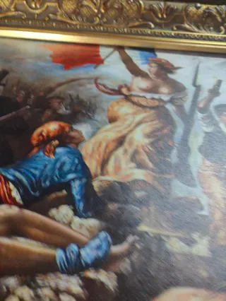 Cuadro La Libertad guiando al pueblo