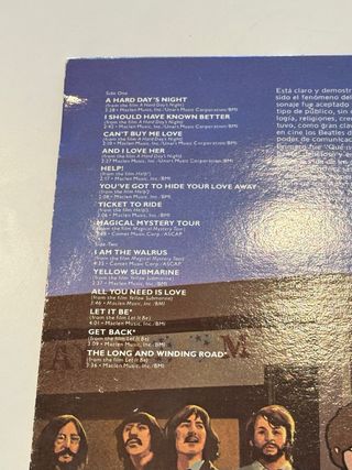 Vinilo The Beatles Capitol EMI 1982
