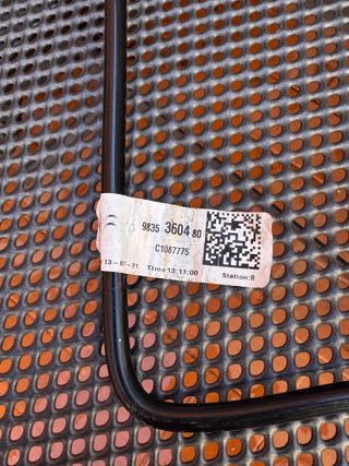 Manguera Embrague 9835360480