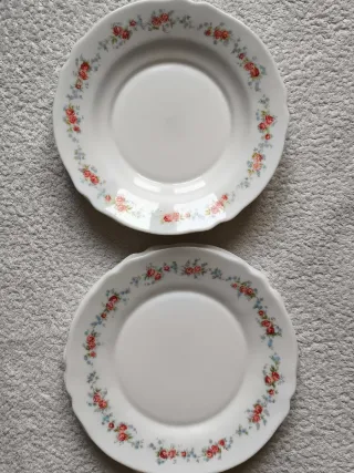 LOTE 8 PLATOS "ARCOPAL" 4 HONDOS + 4 LLANOS FLORES