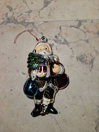 Palle Natale Babbo Natale Vetro