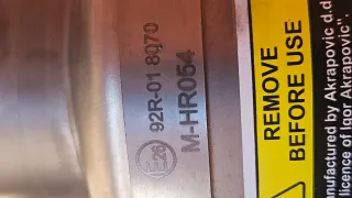 Tubo de escape Akrapovic Yamaha XMAX 125