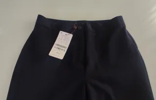 Pantalón vestir Punto Roma azul marino T.36